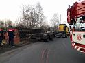 LKW verliert Container Koeln Niehler Ei P076